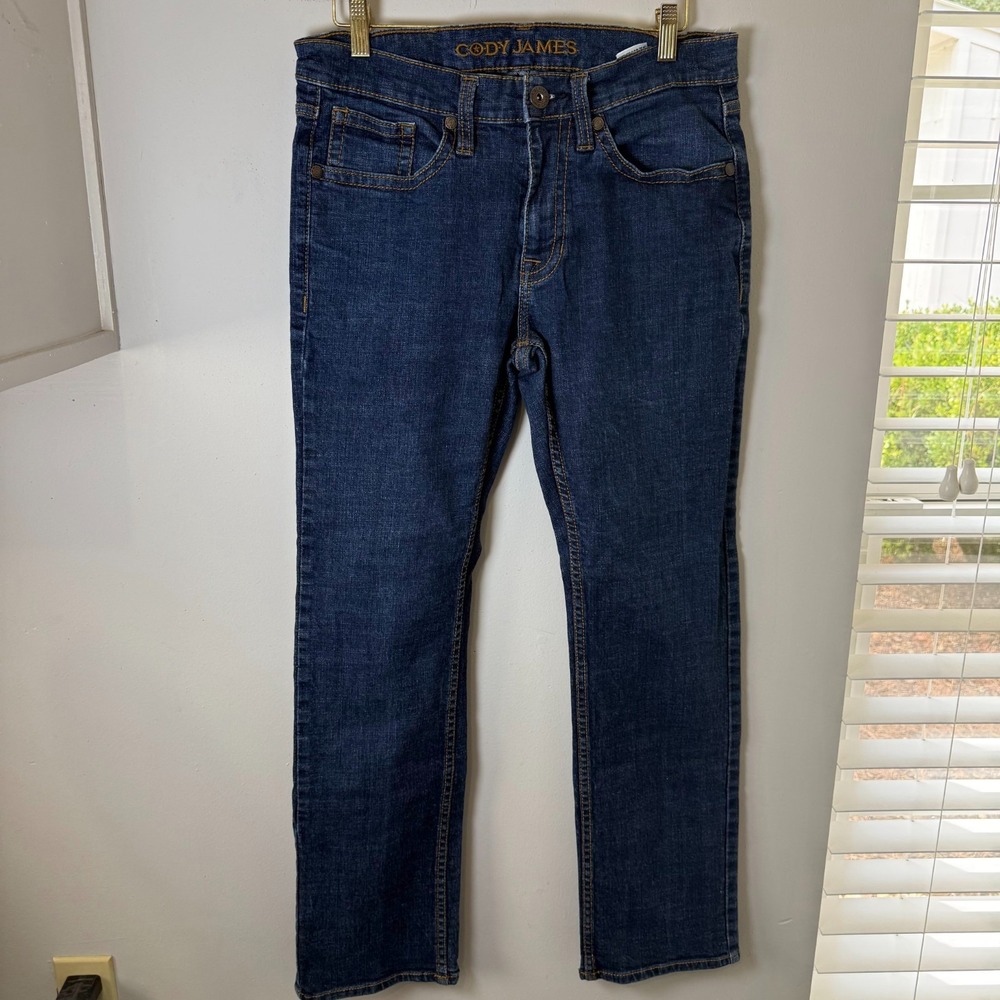 Cody James‎ Cowboy Jeans Men's 32 Blue Denim Button Embroidered Comfort Western